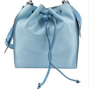 🩵LOEWE DESIGNER! NEVER USED JW ANDERSON (designer for Loewe) BLUE BUCKET BAG🩵